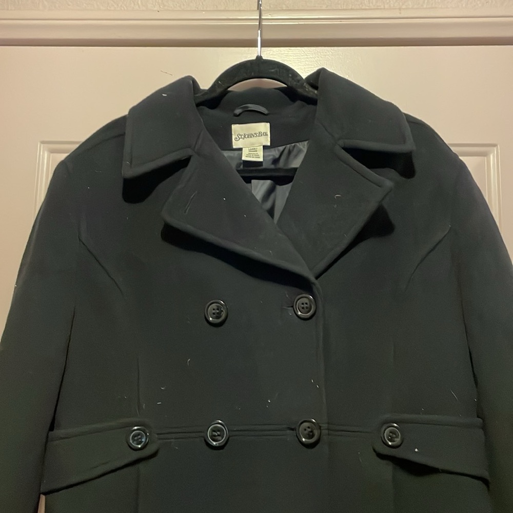 St. John’s Bay Wool Peacoat - Picture 3 of 10